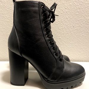 Black Combat boots